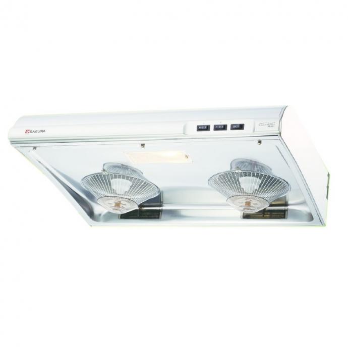 Sakura 櫻花牌 按掣式抽油煙機 SR-3883W <免費送貨再送總代理標準安裝服務價值$350>