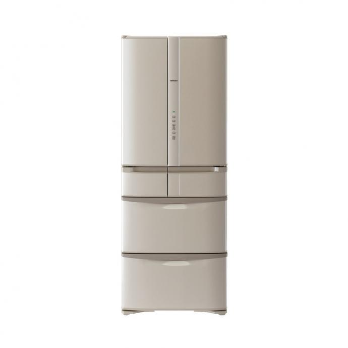 Hitachi 日立 360公升六門雪櫃(莎金淺啡) RSF48GH-T