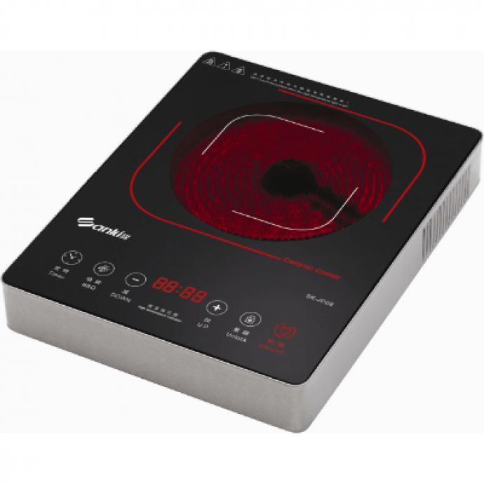 Sanki 日本山崎 2000W 輕觸式感應控制電陶爐 (不鏽鋼包邊) SK-JD22