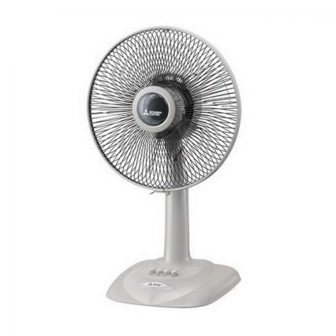 Mitsubishi Electric 三菱電機 12吋座檯扇 D12-GU (淺灰)