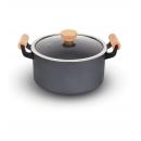 JNC 岩紋純鐵湯鍋 26cm JNC-IPT26