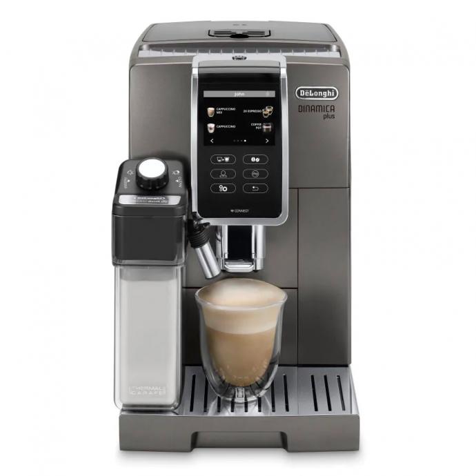 [免費送貨]Delonghi 迪朗奇 Dinamica Plus Cappuccino 全自動即磨咖啡機 ECAM370.95.T